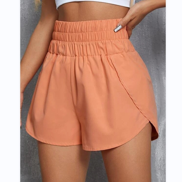 Women Jogging Running Fitness Trouser Waist Summer Streetwear Fashion Short Pants New