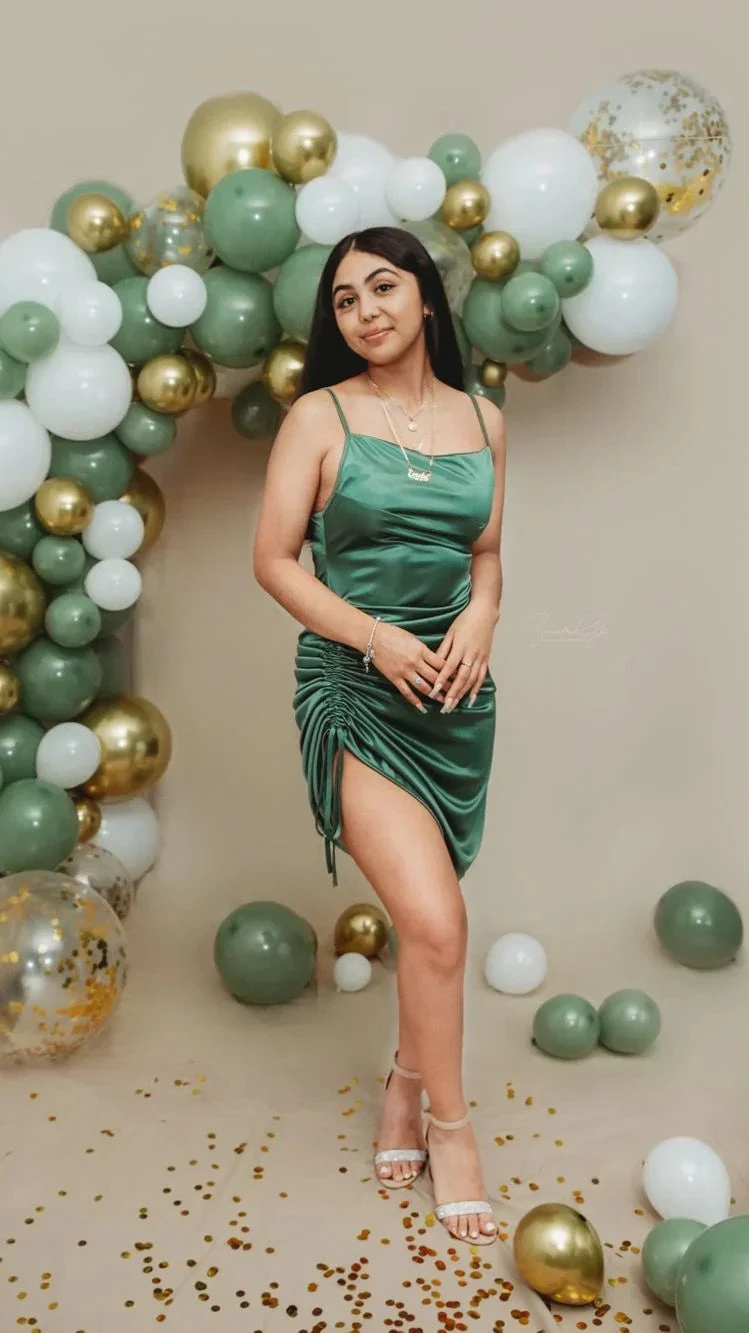Green Spaghetti Straps Homecoming Dress 18th Birthday Party Dress (ZD11950)