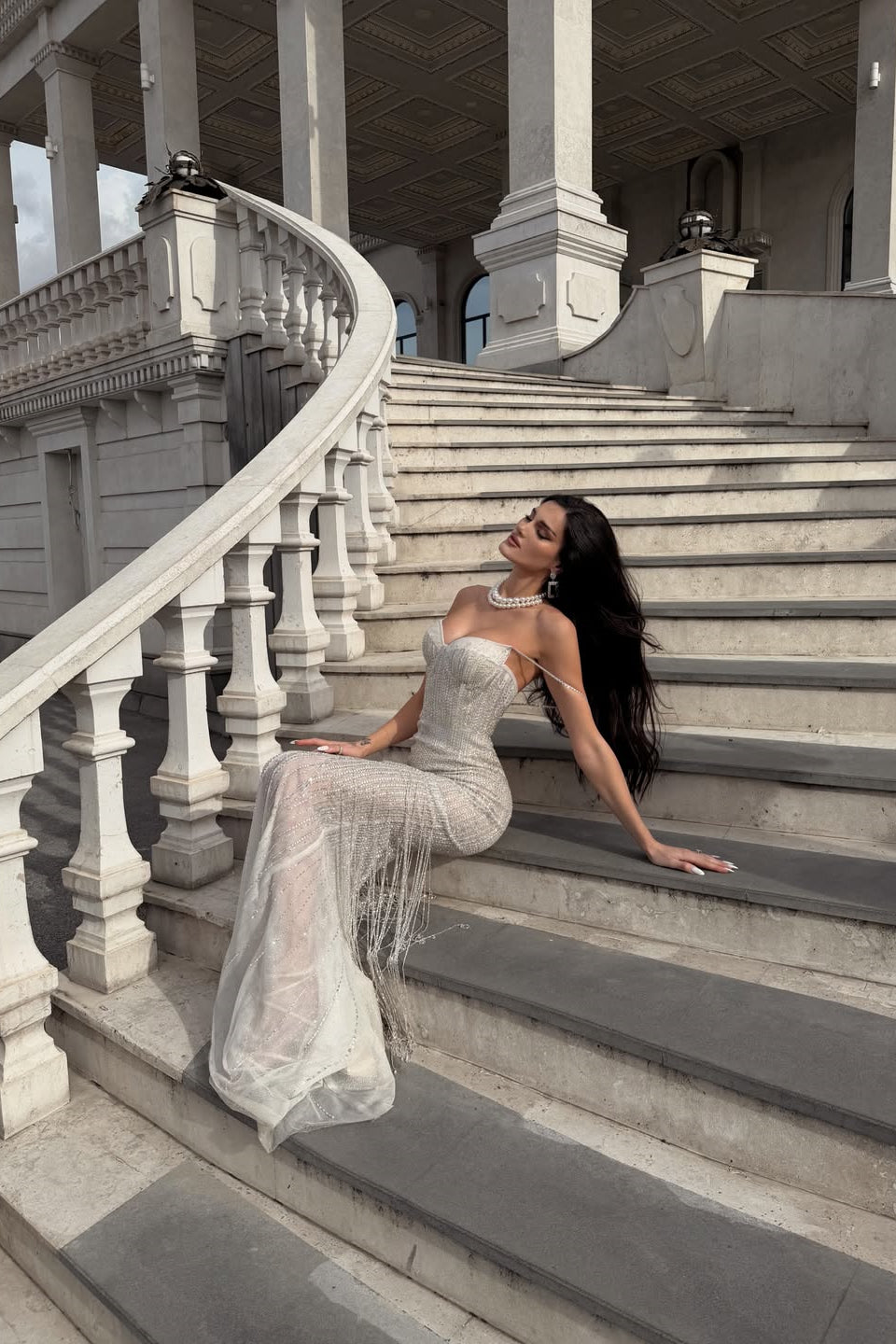 Timeless Sweetheart Spaghetti-Straps Sleeveless Mermaid Prom Dresses Sheath With Zipper