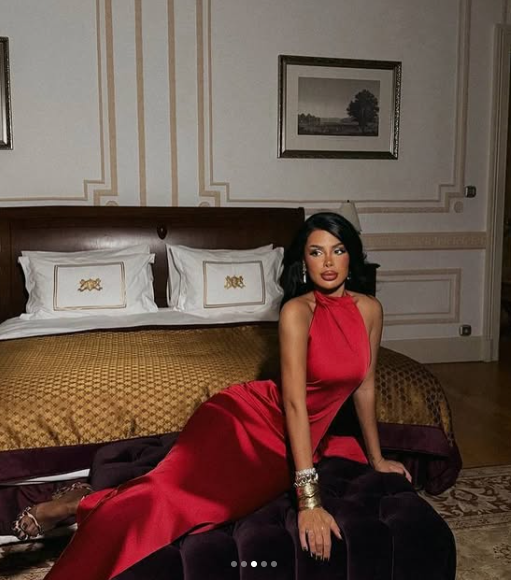Pretty Red Satin Long Sheath Party Dress Evening Dress