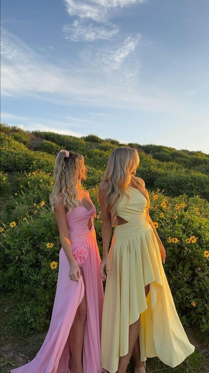 Pretty Satin Long Prom Dress Party Dress