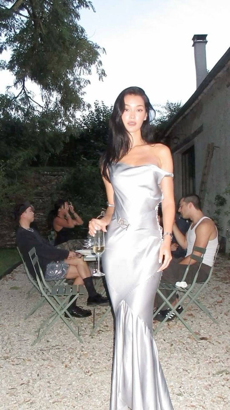 Stylish Off The Shoulder Satin Mermaid Evening Dress Long Wedding Guest Dress