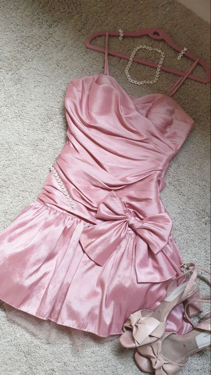 Lovely Pink Homecoming Dress Pink Party Dress - FashionDia