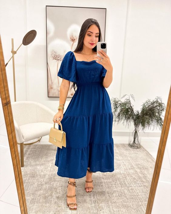 Vintage A-Line Party Dress,Trendy Party Gown - FashionDia