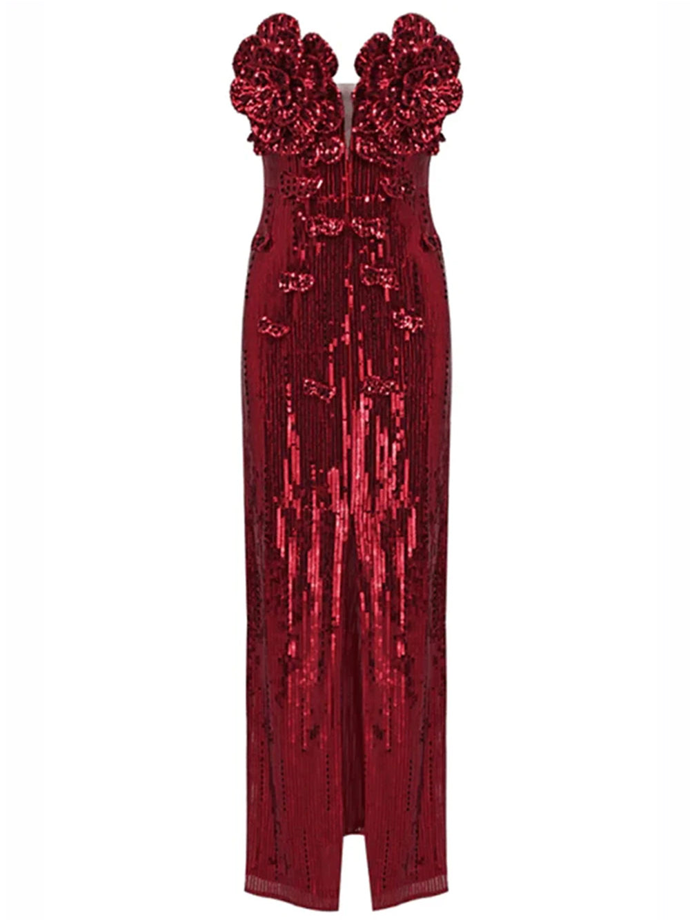 ANUCHA Sequins Maxi Dress