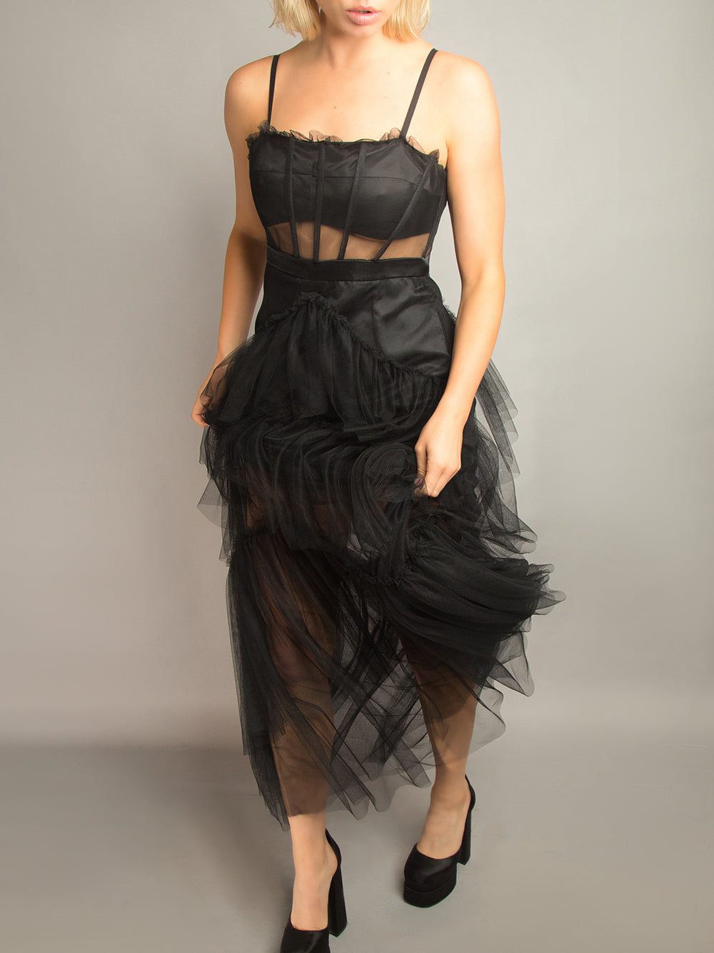 DIDA Tulle Maxi Dress