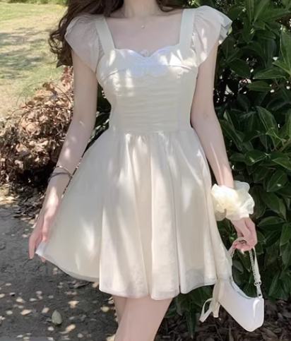 French-style 2026 New Pretty Women's Summer Short Dress - FashionDia