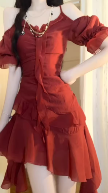 French-style 2026 New Pretty Women's Summer Short Dress - FashionDia