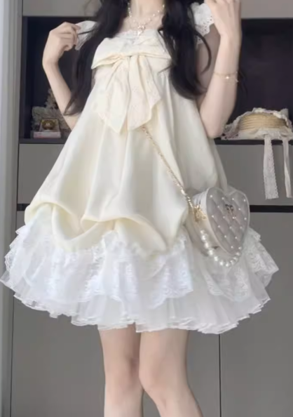 French-style 2026 New Pretty Women's Summer Short Dress - FashionDia