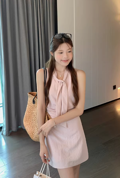French-style 2026 New Pretty Women's Summer Short Dress