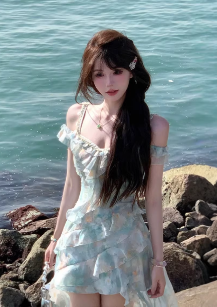 French-style 2026 New Pretty Women's Summer Short Dress - FashionDia