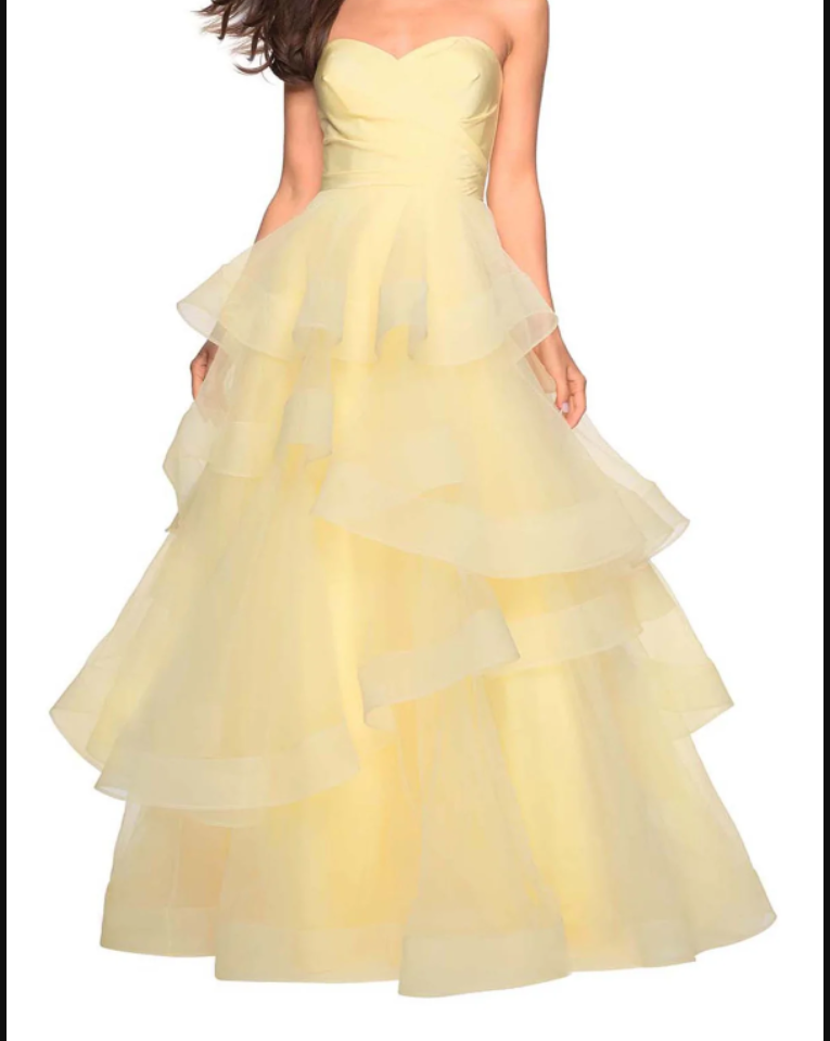 Black Rufflue Prom Dress Long Prom Dress Sweetheart Eveninng Dress