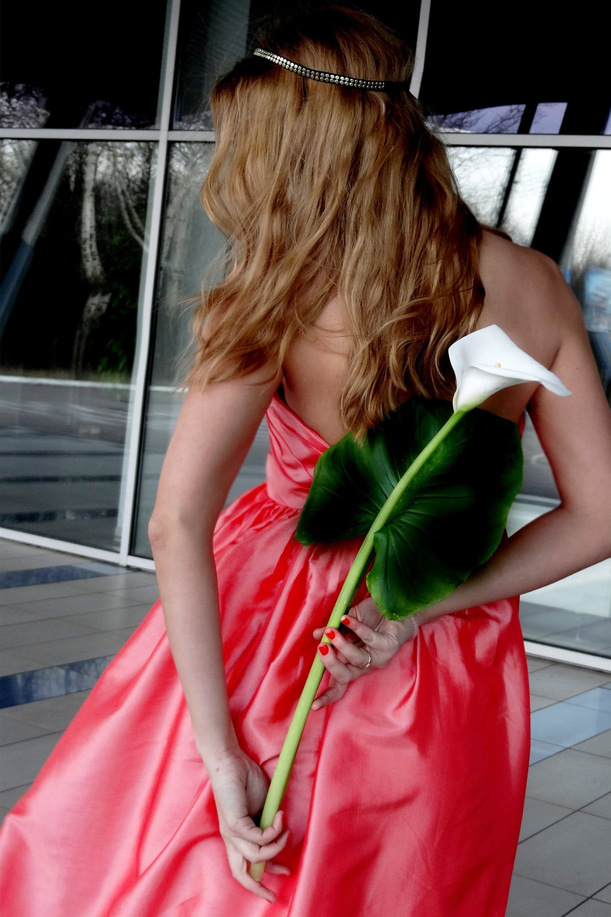 A-Line Sweetheart Floor-Length Charmuse Sleeveless Backless Prom Dress