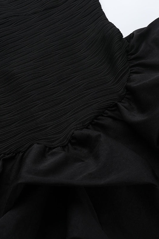 Layered Strapless Ball Dress with Relaxed Fit and Modern Casual Wear