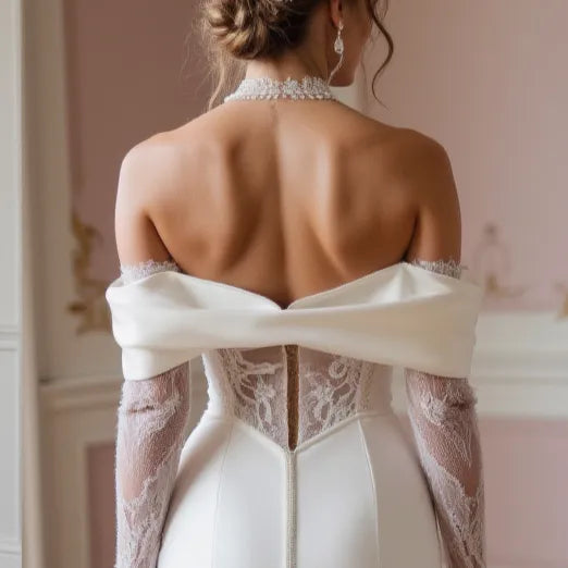 Mermaid Bridal Dress with a Classic Fit for Elegant and Timeless Weddings