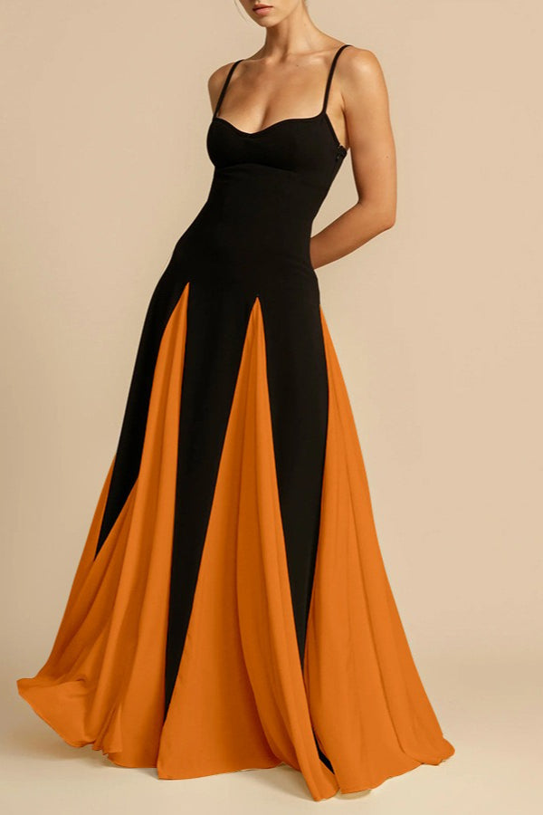 Elegant Panelled Slip Party Dress - View 10 | VelvetHem