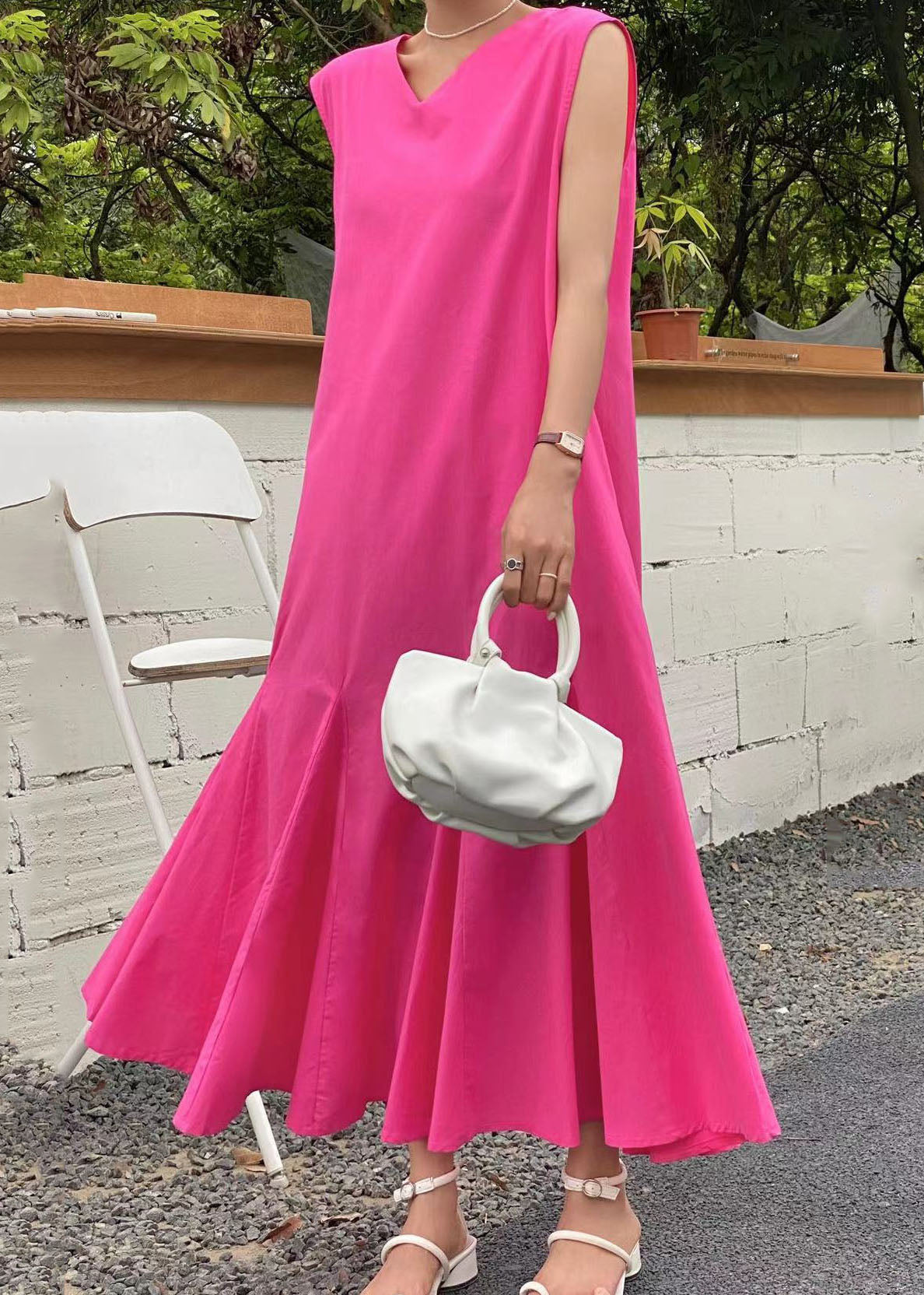 A Vintage Style Dress with Delicate Timeless Details