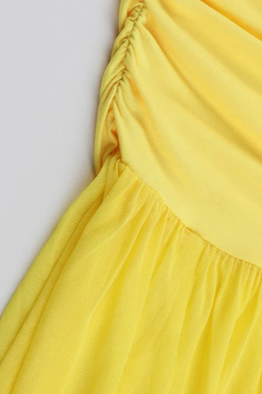 Canaria Maxi Dress - Yellow