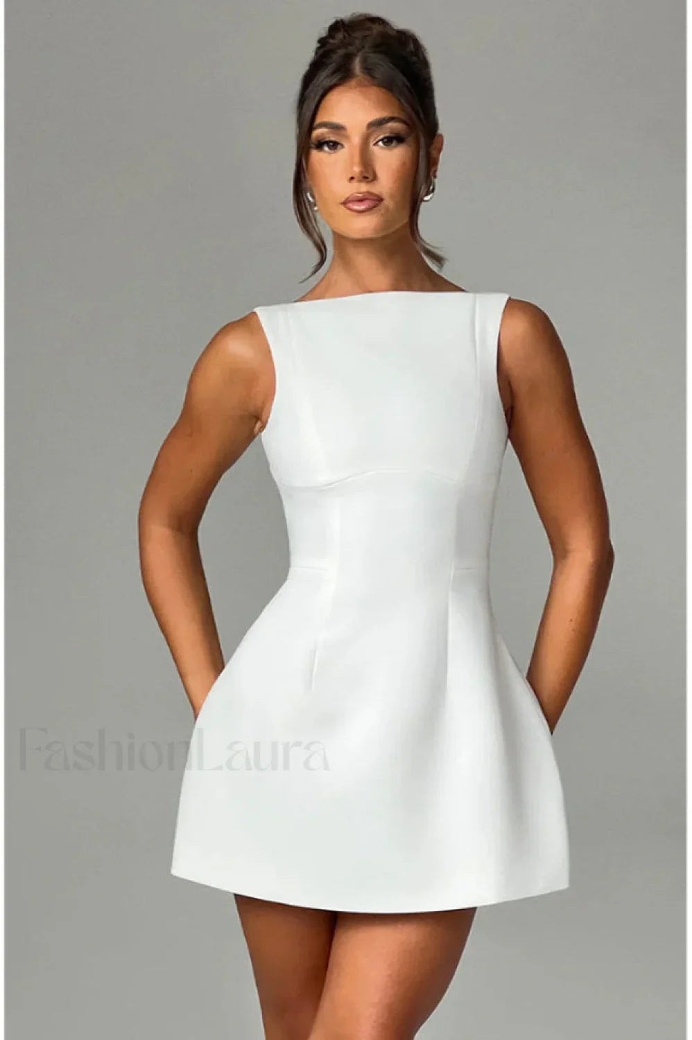 Alicia Elegant Mini Dress