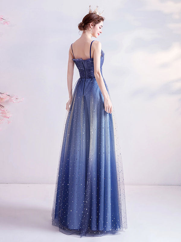 Amazing Evening Dress A-Line Ankle Length Pleated Ankle Length Social Party Dresses Cami Maxi Dinner Dress