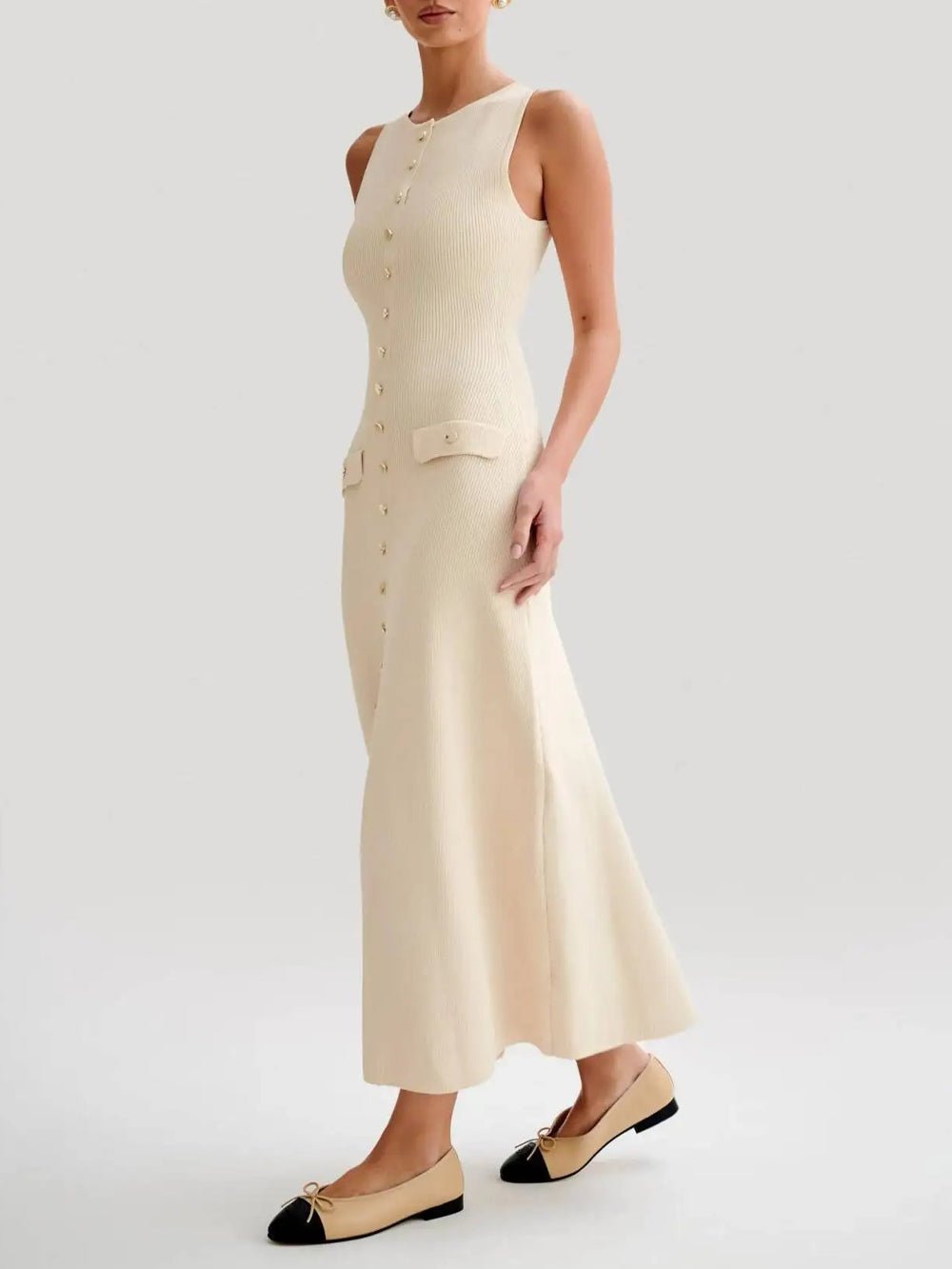 Amelia Sleeveless Long Maxi Dress