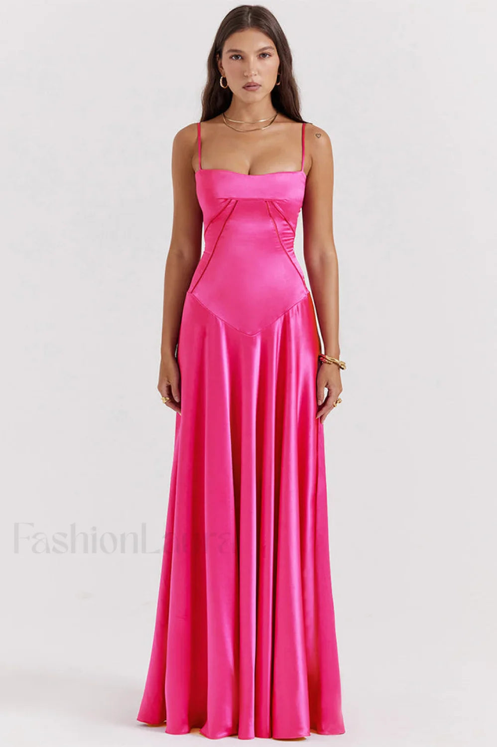 Anabella Black Lace Charming Up Maxi Dress