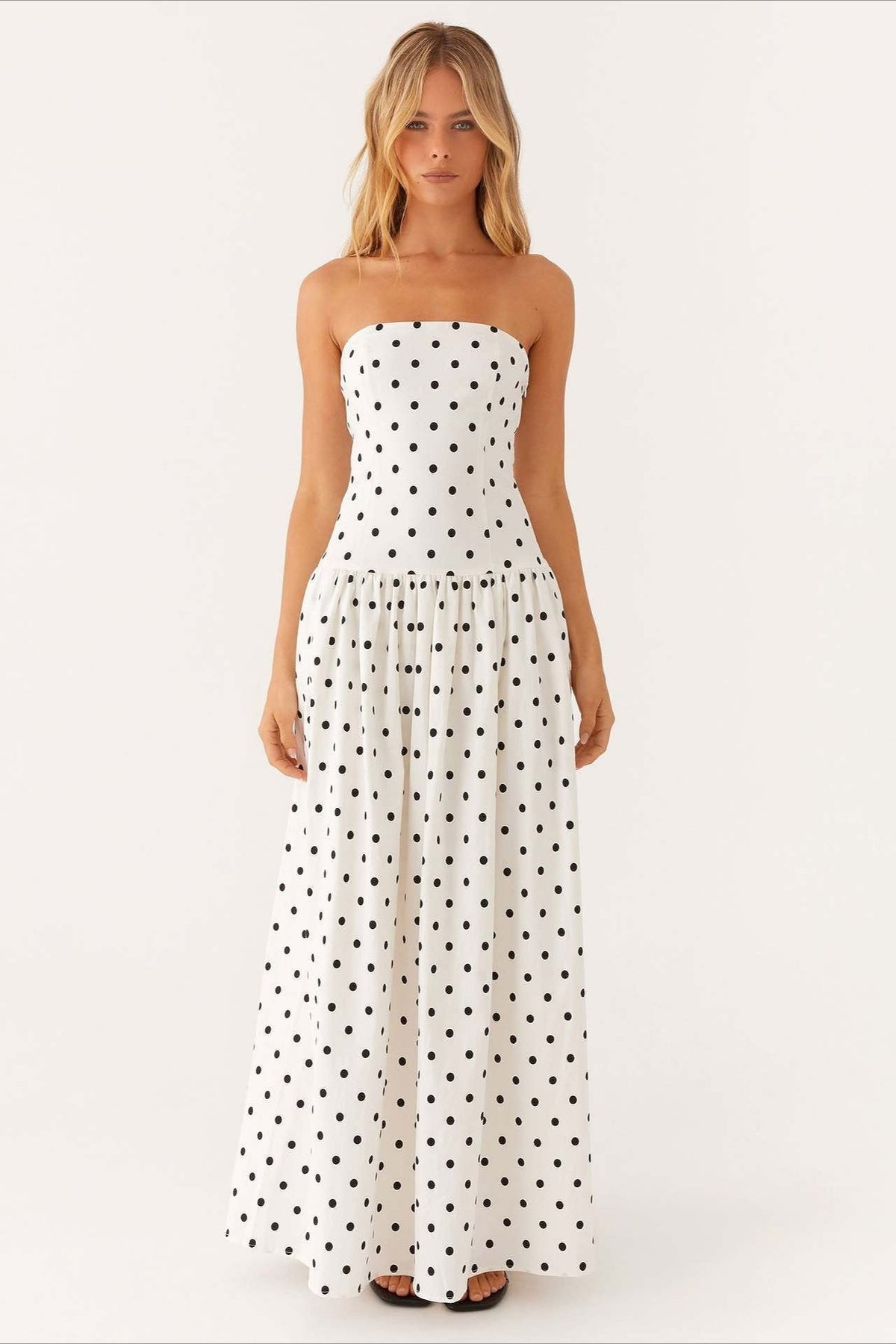 Strapless Maxi Dress - View 4 | VelvetHem