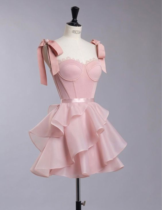 Ball Gown Pink Homecoming Dress 16th Birthday Outfits