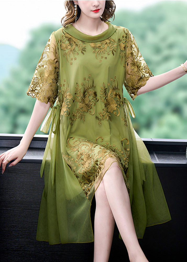 A Vintage Style Dress with Delicate Timeless Details