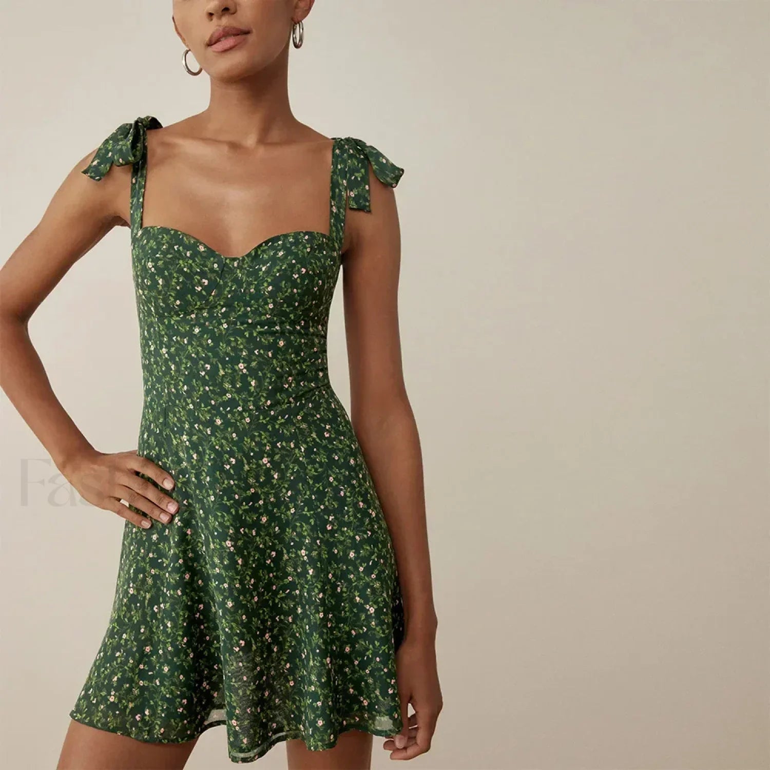 Beach Tie Strap Dress with Relaxed Fit and Seasonal Wardrobe Essential