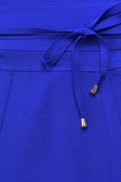 Bek Bandage Dress - Royal Blue