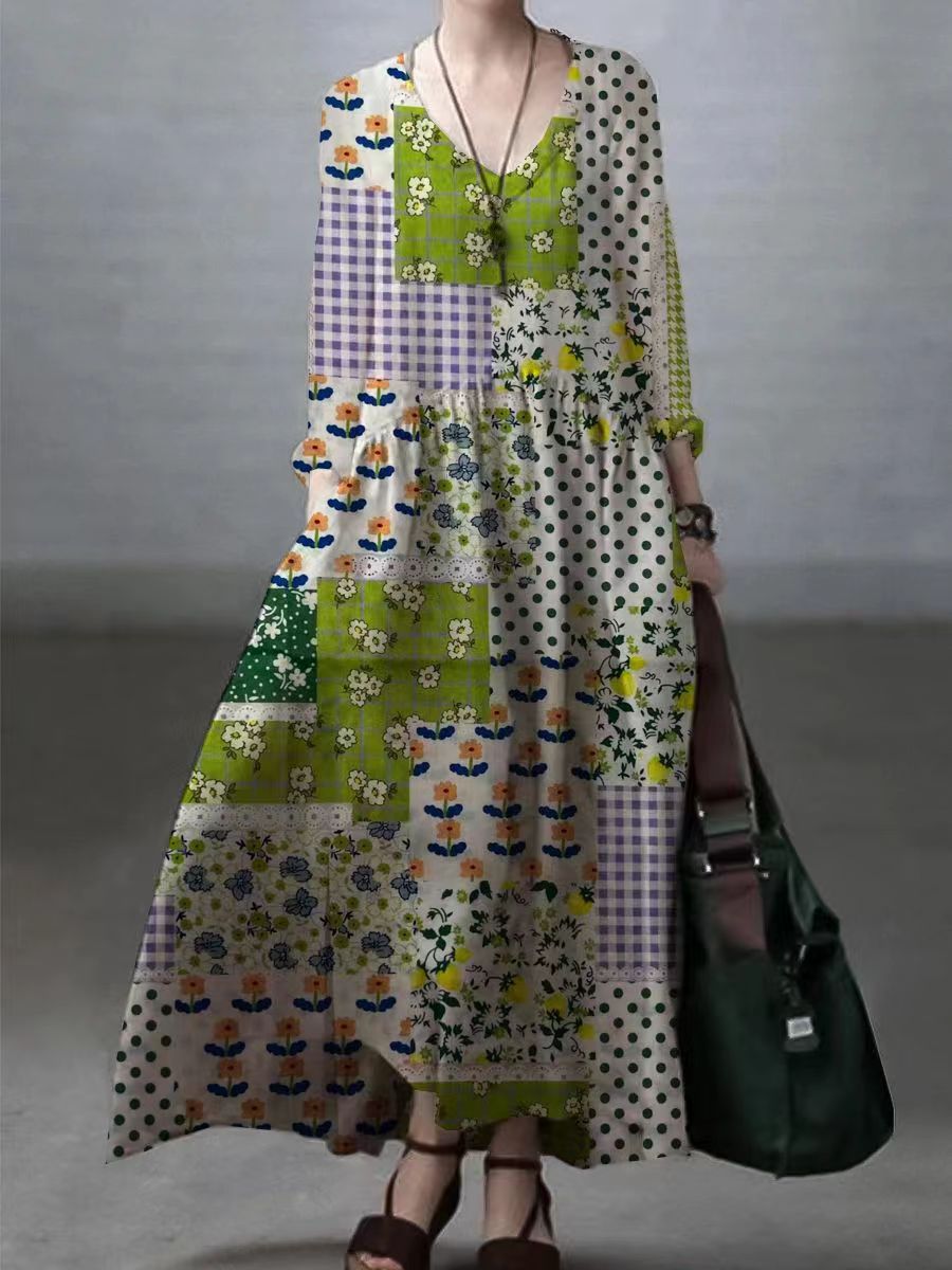 A Vintage Style Dress with Delicate Timeless Details