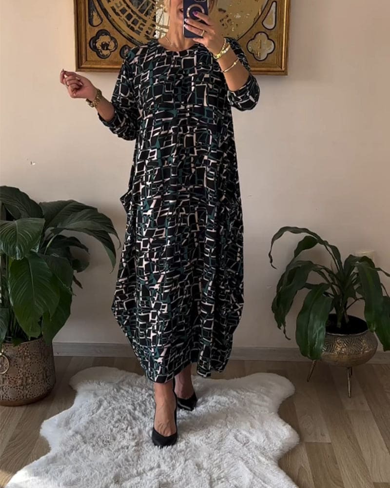 Nastasia Stylish and Elegant Summer Dress for Women Relaxed Modern Fit