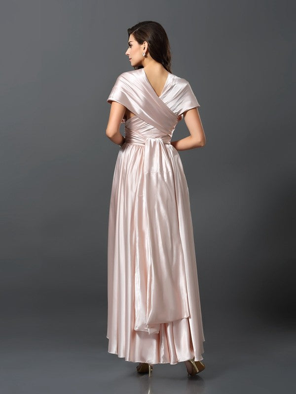 Charming Sleeveless High-Low Bridesmaid Dresses