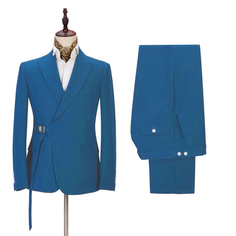 Classy Peaked Lapel Slim-Fit Prom Outfits