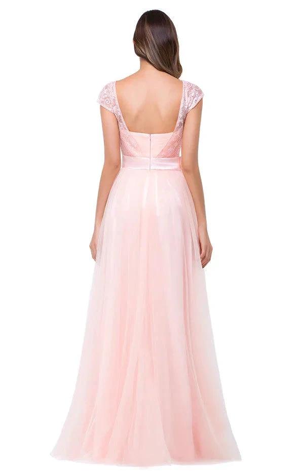 Crew Floor-length A-line Sashes Chiffon Bridesmaid Dresses (ZD13084)