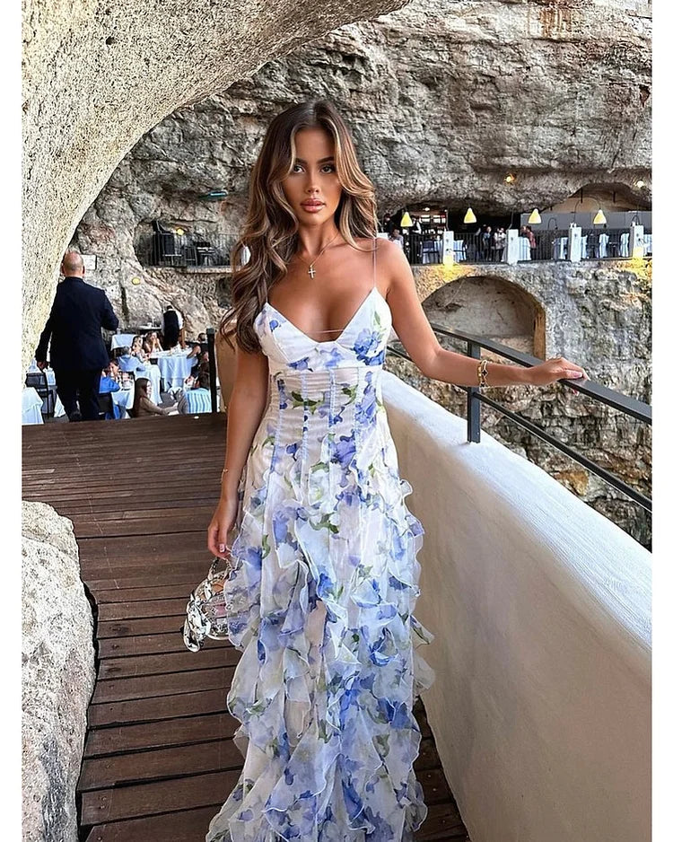 Jacinta Effortless Floral Enchantment Dress Statement Occasion Edit