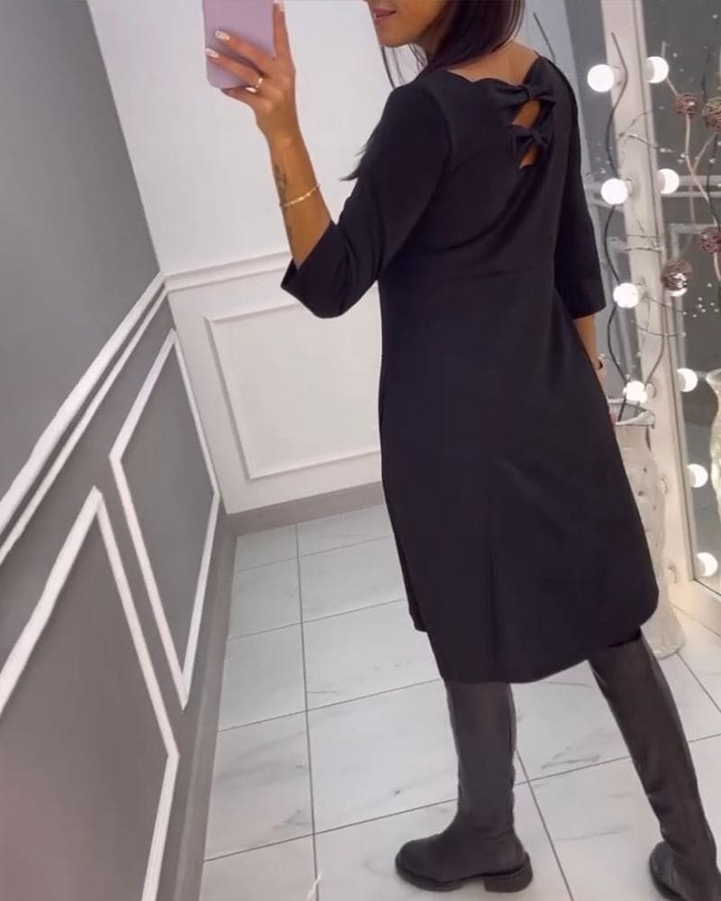 Nikol Tailored and Elegant Summer Dress for Women Elegant Evening Look