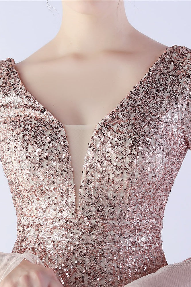 Sequin Ruffled Mesh Dress with Contemporary Everyday Styling