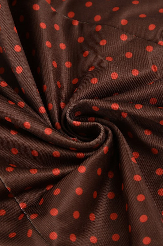 Relaxed Fl Polka Dots Dress for Modern Fashion Wear Boutique Fashion Style 2