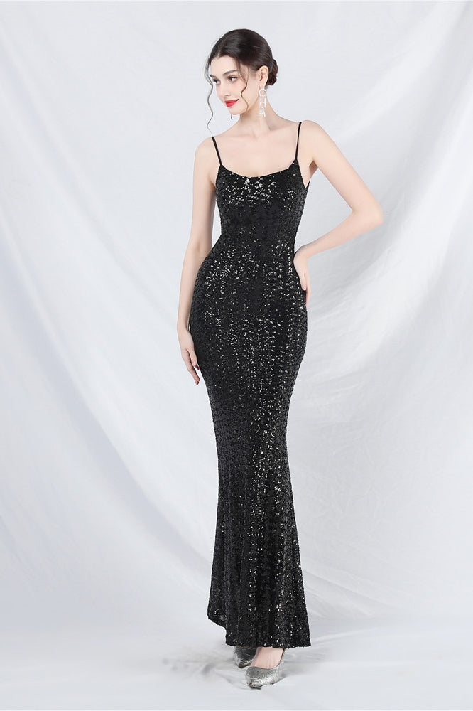 Elegant Sequin Cami Dress with Elegant Everyday Styling