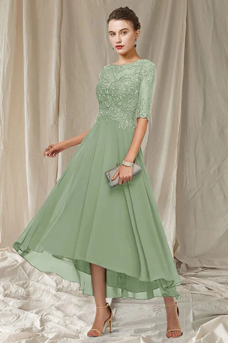 Gladys Effortless Women's Wedding Guest Dress Midi Chic Silhouette Collection