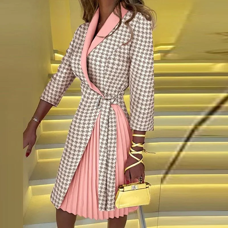 Inés Exclusive Women's Festive Wrap Dress Midi Boutique Collection