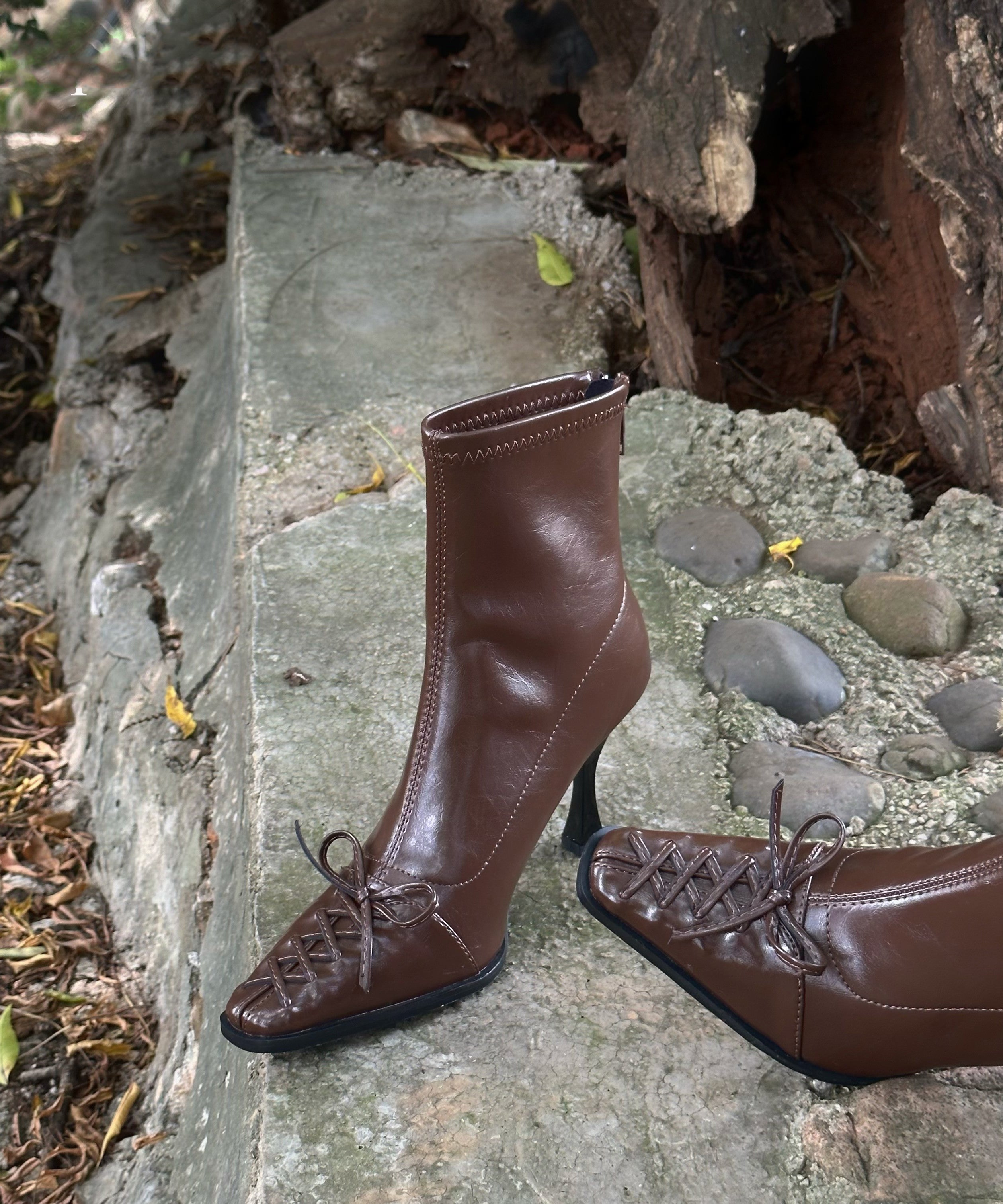 Vintage Inspired Orthopedic Boots