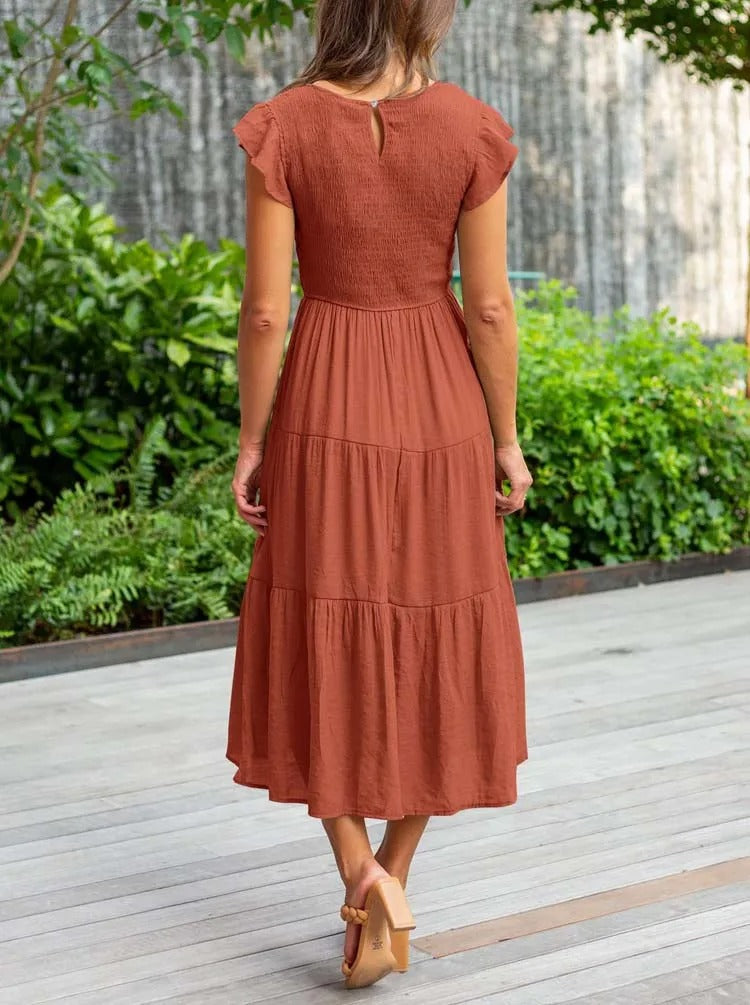 Yoselin Statement Maxi Dress Boutique Collection