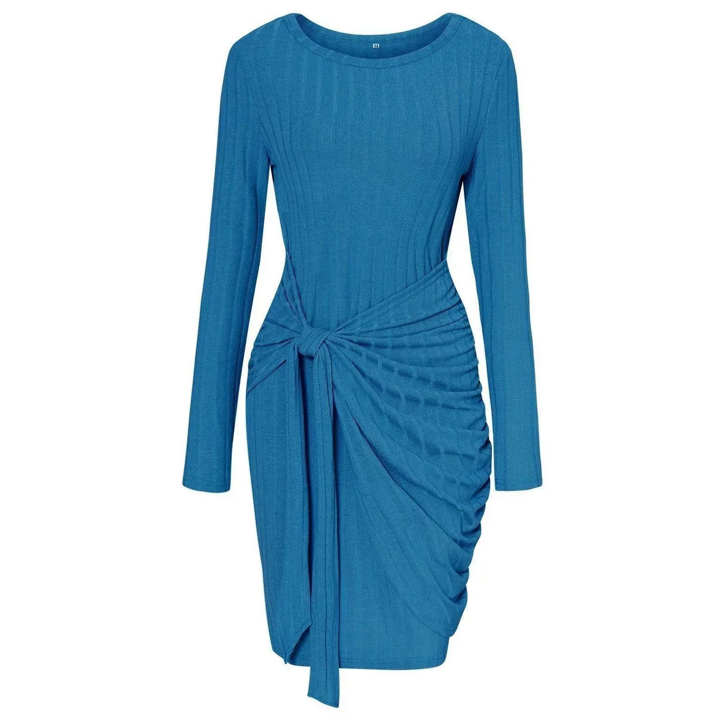 Luisa Chic Long Sleeved Knit Wrap Dress Boutique Collection