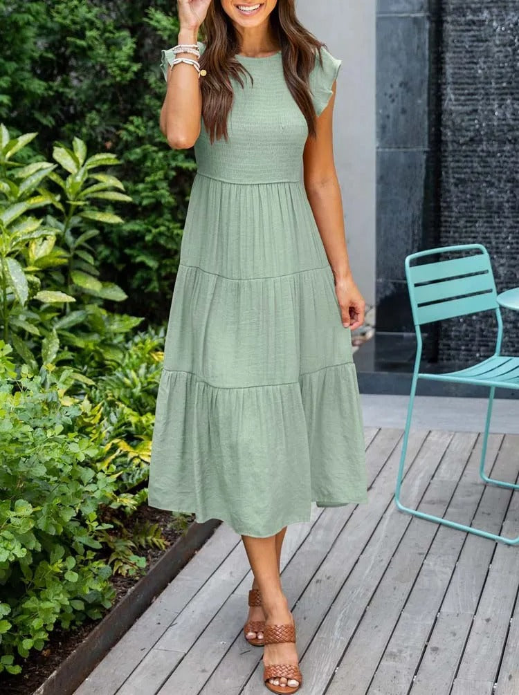 Yoselin Statement Maxi Dress Boutique Collection