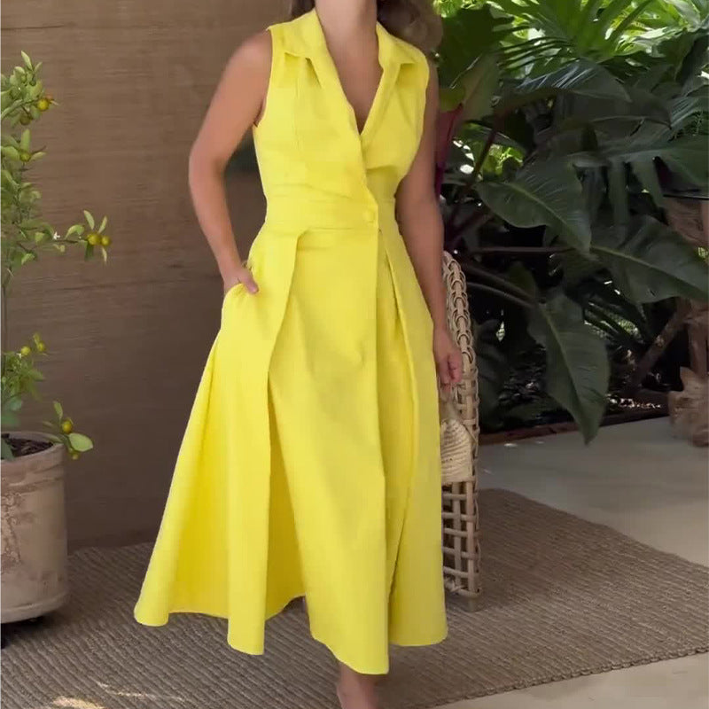 Timeless Mila V Neck Midi Dress Designer Edit