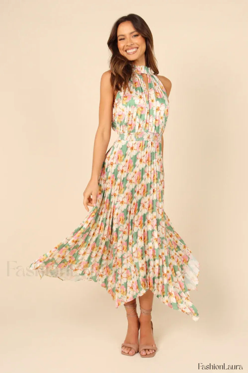 Dominique Elegant Midi Dress