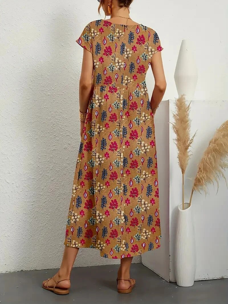 Edna Chic Floral Dress Silhouette Collection